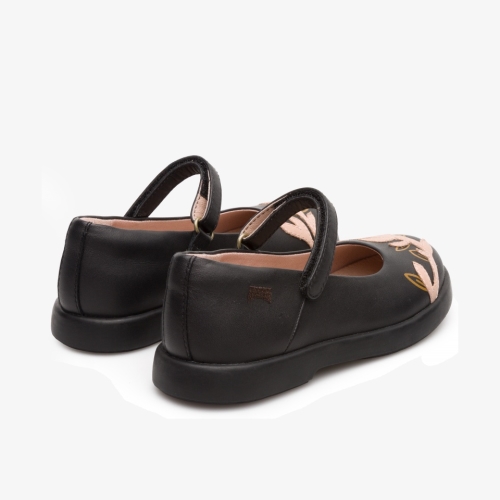 Camper Twins Ballerina Sko Børn Sort CNQBDM-956